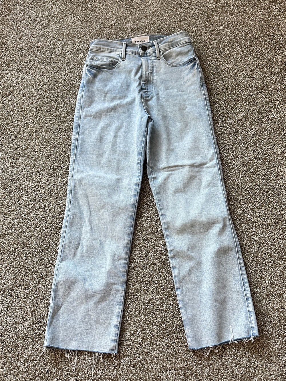 Frame Denim Le Sylvie Slender Straight Jeans